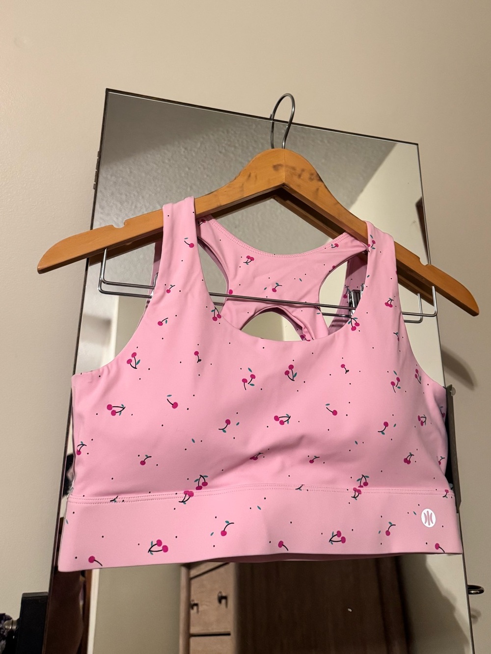 Astoria Luxe Blossom SET- Pink Cherry (sports bra AND leggings)
